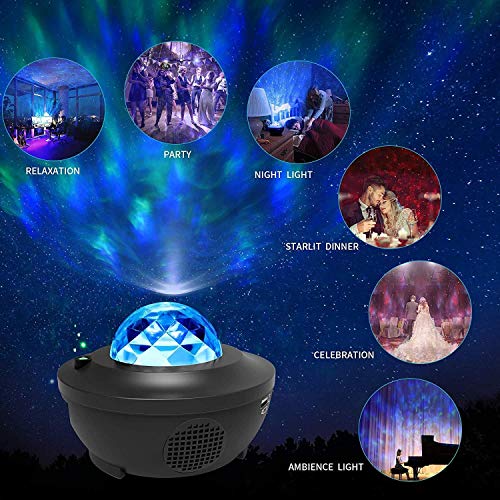 Galaxy Projector For Bedroom, Starlight Projector, 3 In 1 Starry Night Light Projector W Bluetooth Speaker, Star Projector Galaxy Light, Constellation Projector, Room Lights For Bedroom, Sky Light #TOP4
