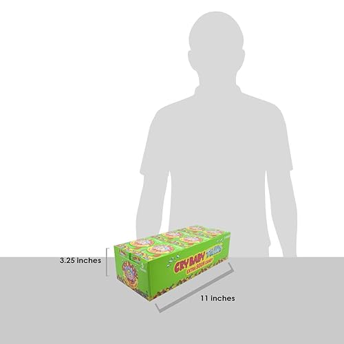 Miniatura 5 de Cry Baby Tears Caramelos extra agrios cinco sabores cajas de 19 onzas paquete de 24