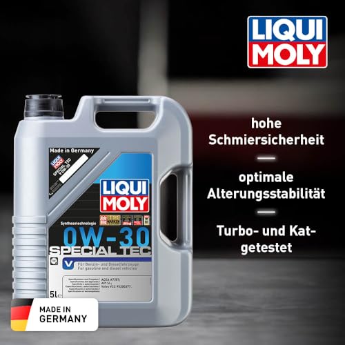 LIQUI MOLY Special Tec V 0W-30 | 5 L | Synthesetechnologie Motoröl | Art.-Nr.: 3769 – Ansicht 2