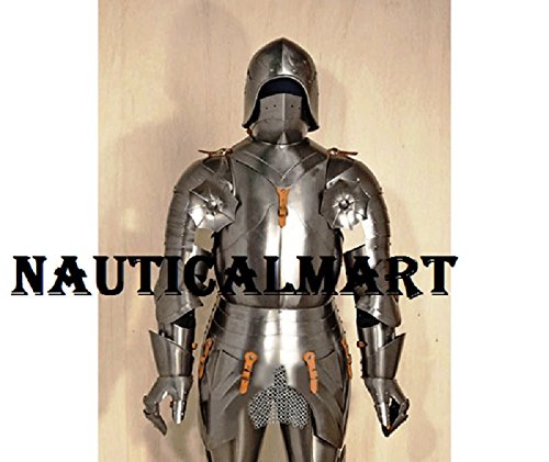 NauticalMart Medieval Knights Templar Suit of Armor Full Size and Fully Wearable