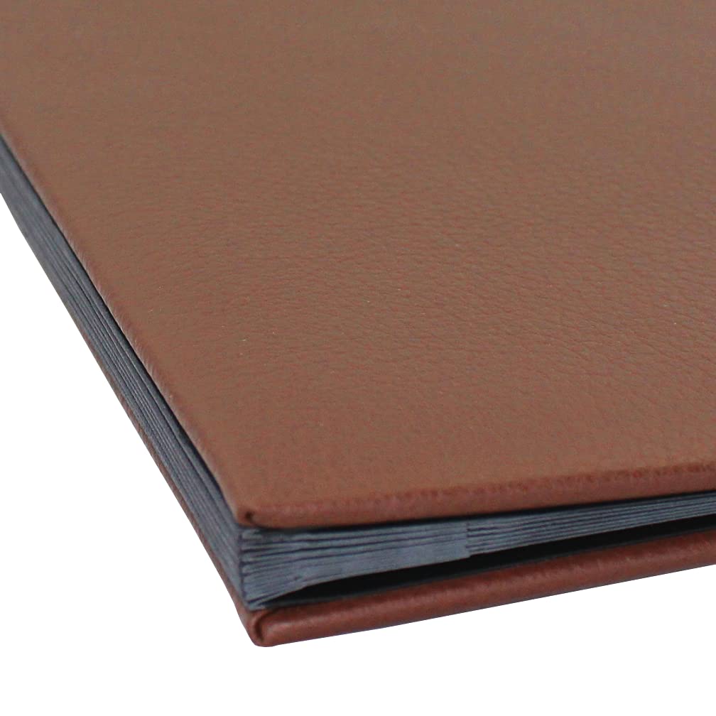 Classificatore di colore marrone in pelle bovina con registro 1 – 7