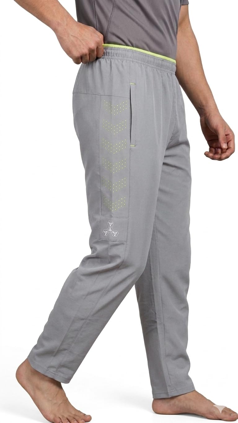Prince Sports Men’s Chevron Pattern Track Pant | Sports, Gym & Casual Wear Lower for Men-image-18
