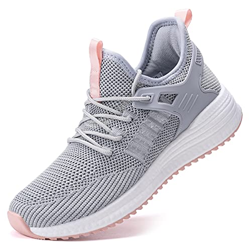 Running Shoes Women Sneakers - Tennis Workout Walking Gym Lightweight Athletic Comfortable Casual Memory Foam Fashion Shoes