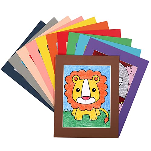 HOTUO 12 Pack 11x14 Kids Art Frame Display 8.5x11,...