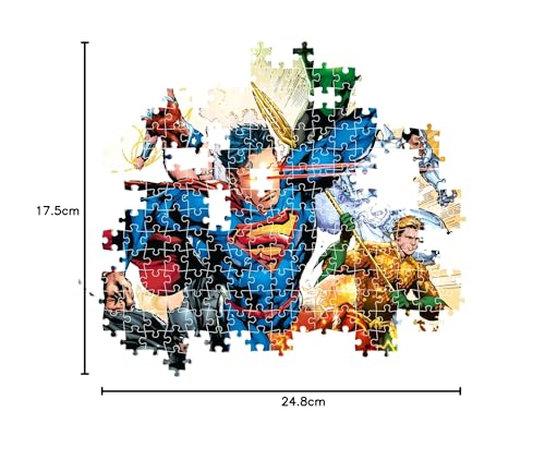 Puzzle 500 pièces : DC Comics Justice League Clementoni Puzzles - vue 9
