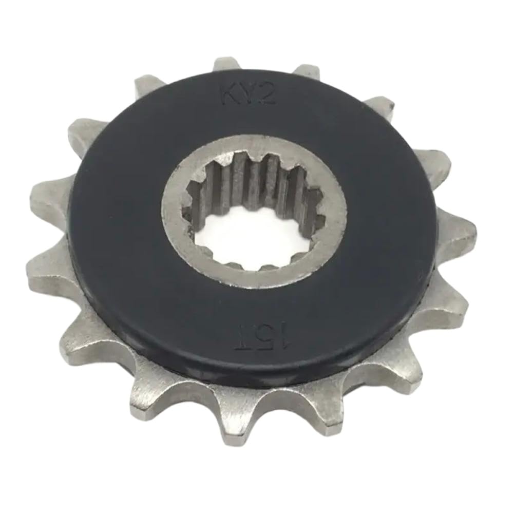 Pignone Anteriore 525-15T Compatibile Con Honda CB400 | Adatto per CB-1, RVF400R, VFR400R3, CB500, CB500S, CBF500, CBR400RR, NC23, NC29