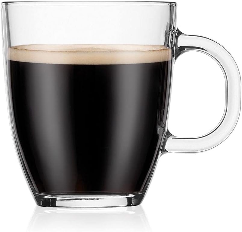 11239-10B Bistro Coffee Mug, 0.35 L/12 oz - Transparent