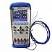 AT4204 Handheld 2/4/8 Channel Thermocouple Temperature Data Logger - 100ms Scan, Wide -200°C to 1300°C Range, High/Low Alarm, Backlit LCD, 0.2% Accuracy Multi-Point Industrial Monitoring