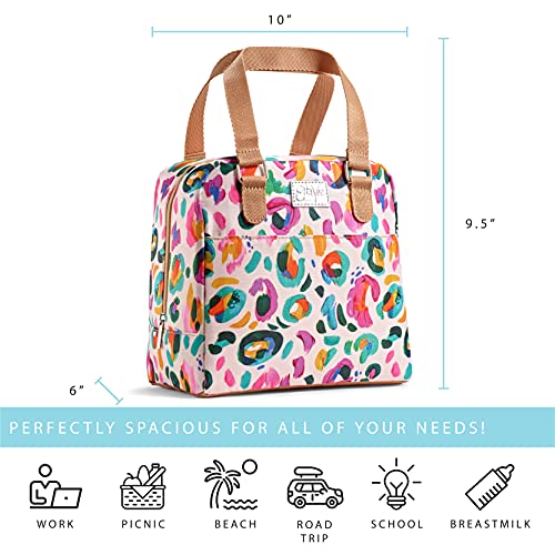 Fit+Fresh Minneola Insulated Lunch Bag Women Love As A Lunchbox Or Lunch Tote - Cute Small Lunch Box For Women - Lunch Box Men, Lunch Bags Women, Insulated Lunch Box, Lunch Boxes, Adult Lunch, Leopard #TOP3