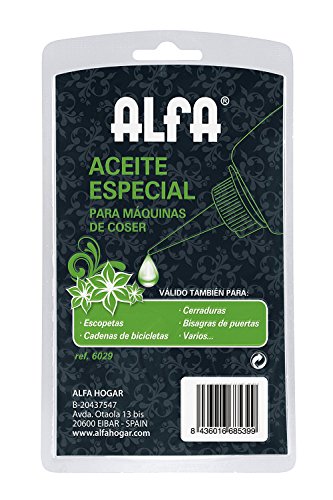 Alfa-Organ Olio per Macchina da Cucire, 100 ml