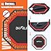 DH FitLife Fitness Indoor Trampolin klappbar ohne Installation | Ø121cm 48 Zoll Trampoline | Tragfähigkeit 150 KG | 3 verstellbare Handgriffstufen | Stabiler und leiser