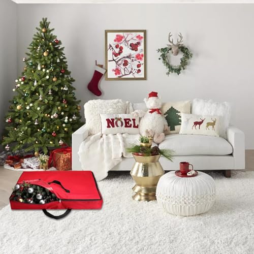 Sac de rangement pour couronnes de Noël pour protéger vos décors - 3