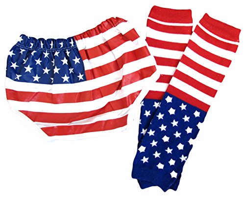 Hairbows Unlimited Baby Boys Sports Diaper Cover and Leg Warmer Gift Set (USA)