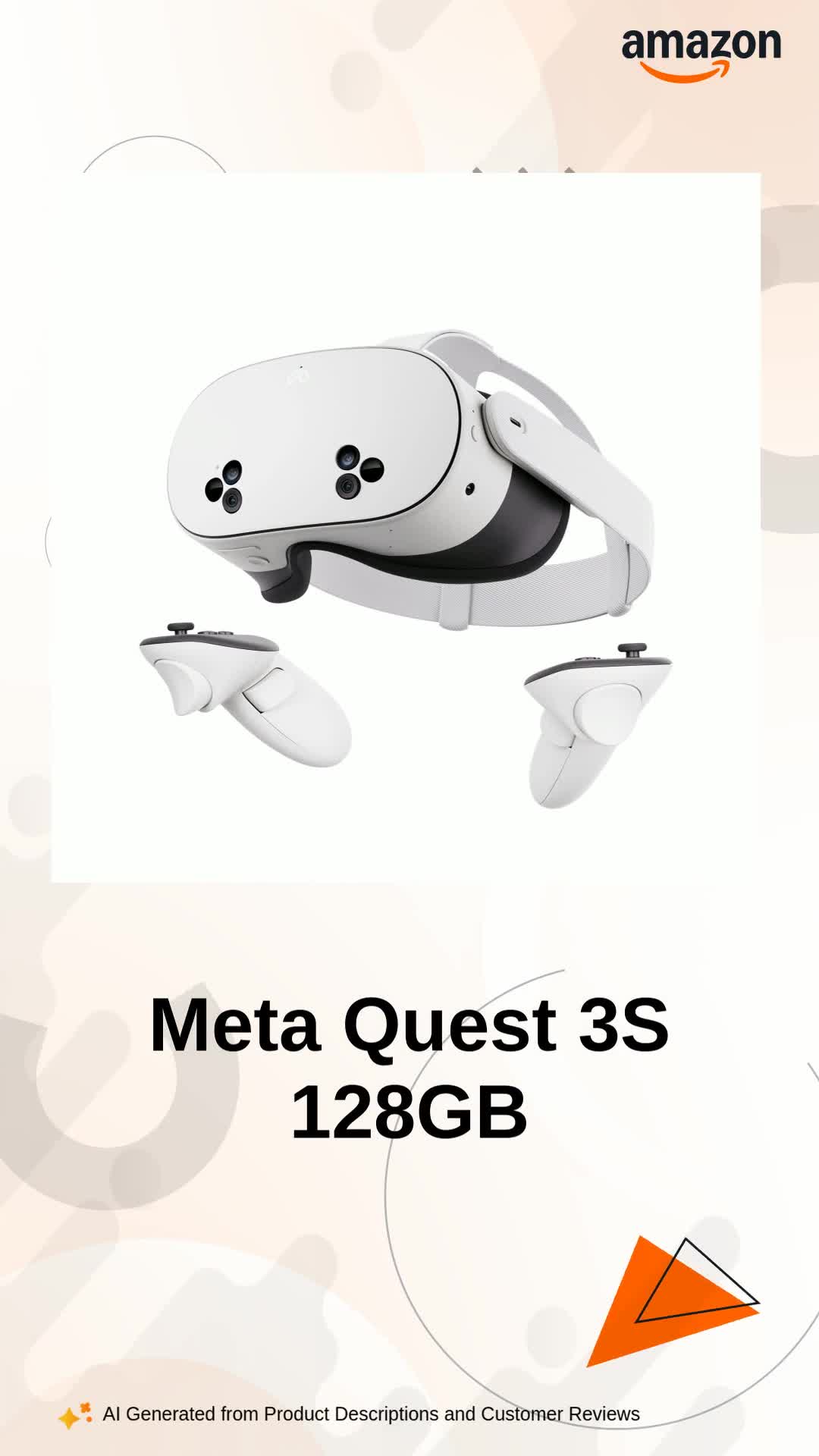 Meta Quest 3S 128GB — Advanced All-in-One Mixed Reality Console