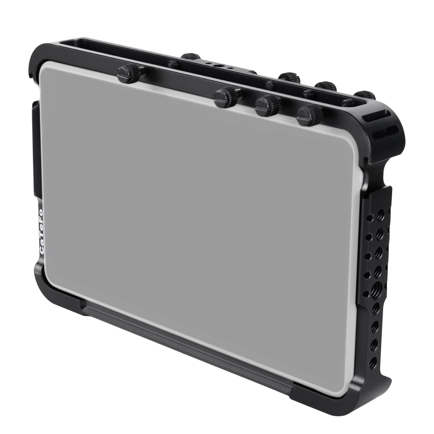 YL02 YoloLiv Cage Compatible with YoloBox Pro- All-in-one Vertical Live Video Streaming Studio, Made in Aluminum Alloy with Built-in NATO Rail and Cold Shoe