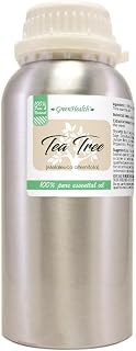GreenHealth - 16 fl oz Tea Tree Essential Oil (100% Pure & Natural), Aluminum Bottle, Uncut