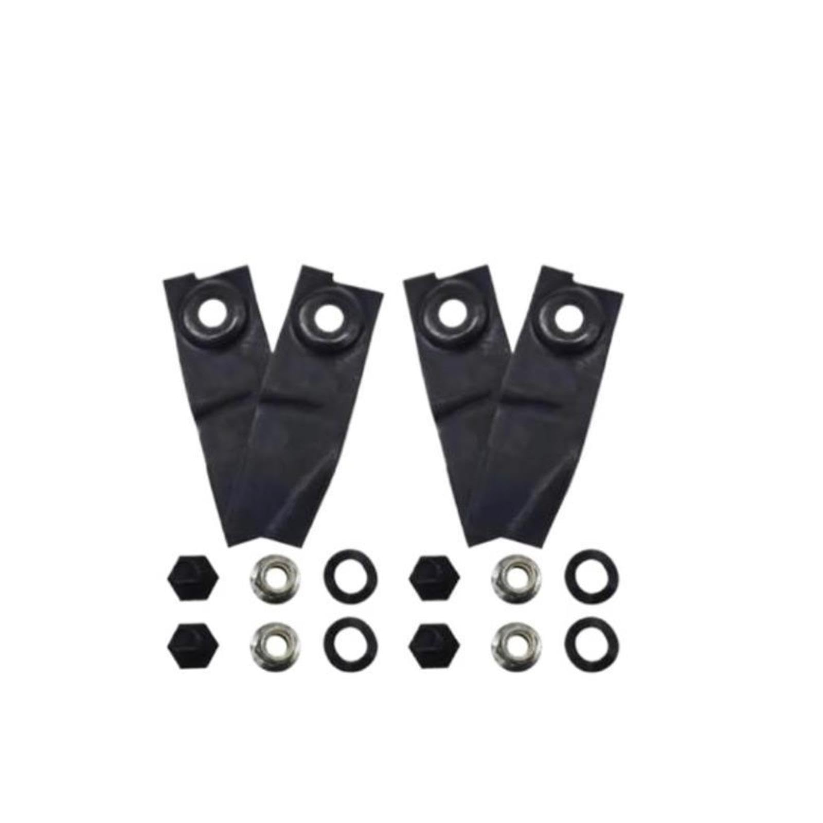 Zwei Paar Rasenmähermesser, 19 Zoll, Kompatibel for Masport, Ersatzteil 783310 783529, S18 Freischneider-Schneidmesser