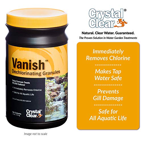 CrystalClear Vanish Dechlorinating Granules - 25 pounds - 1,200 Treatments Per 1,000 Gallons