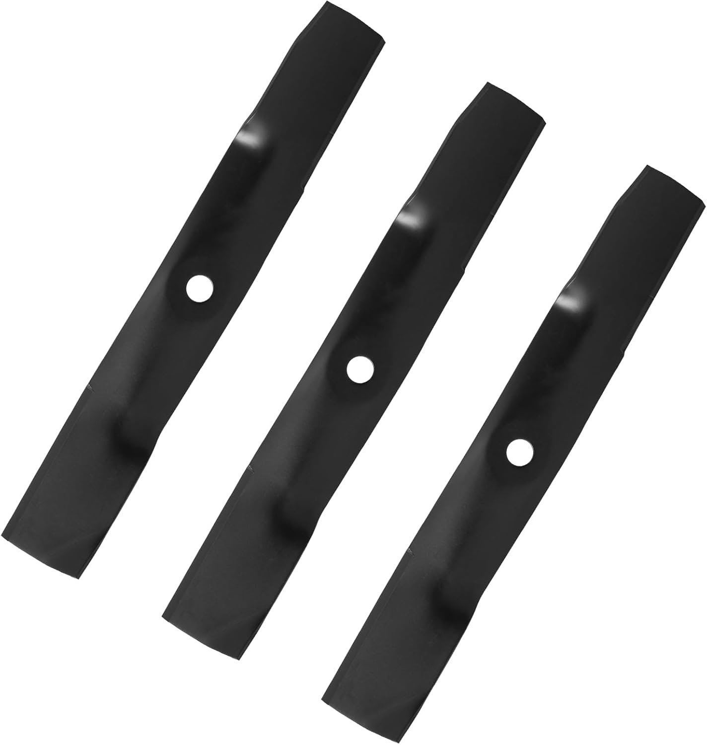 (3PCS) M143520 Medium Lift Lawn Mower Blades - Replace OEM UC22010 - Fits John Deere Z425 Z445 Z435 X340 X380 - for 54 Inches Deck Lawn Tractor