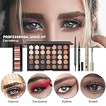 MISS ROSE M All In One Full Makeup Kit,Multipurpose Women's Makeup Sets,Beginners and Professionals Alike,Easy to Carry (Black) - Image 3