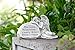 Napco 11293 Memory Becomes a Treasure Memorial Plaque with Sleeping Angel Garden Statue, 12.5 x 6.75