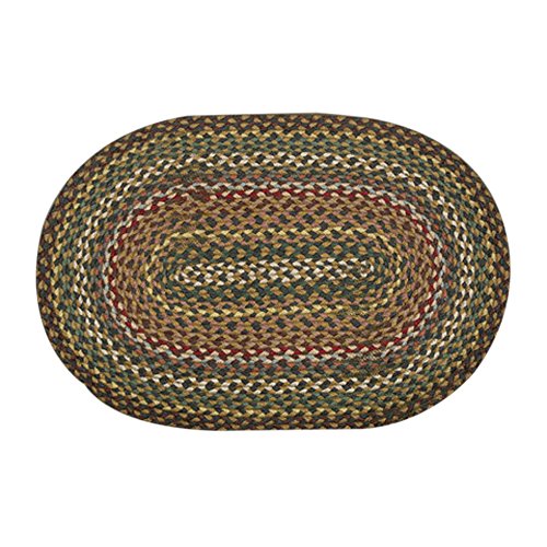 Alfombra Earth Rugs 3 x 5 pies Fir/Ivory miniatura 1