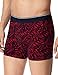 Produktbild Schiesser Herren Boxershort Mikrofaser - Nachtschwärmer, Rot Floral_179076, 9/3XL