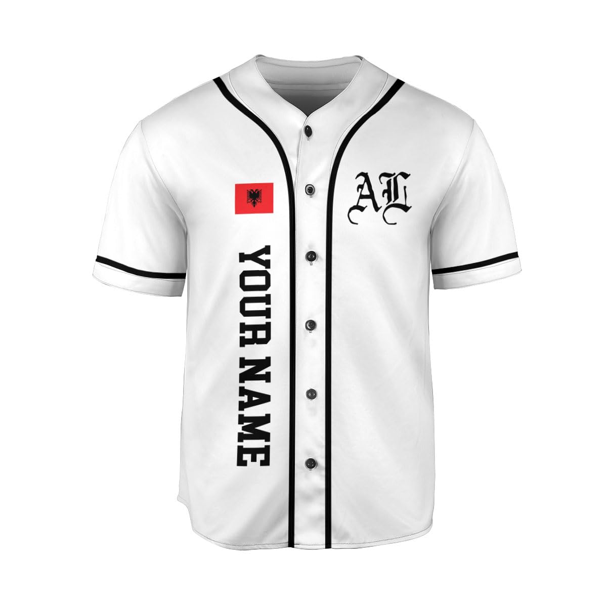 MonkeyVan Personalized Albania Baseball Jersey Shirt, Albanian Flag Jersey, Albania Albanian Pride Jersey for Men and Women Albania14