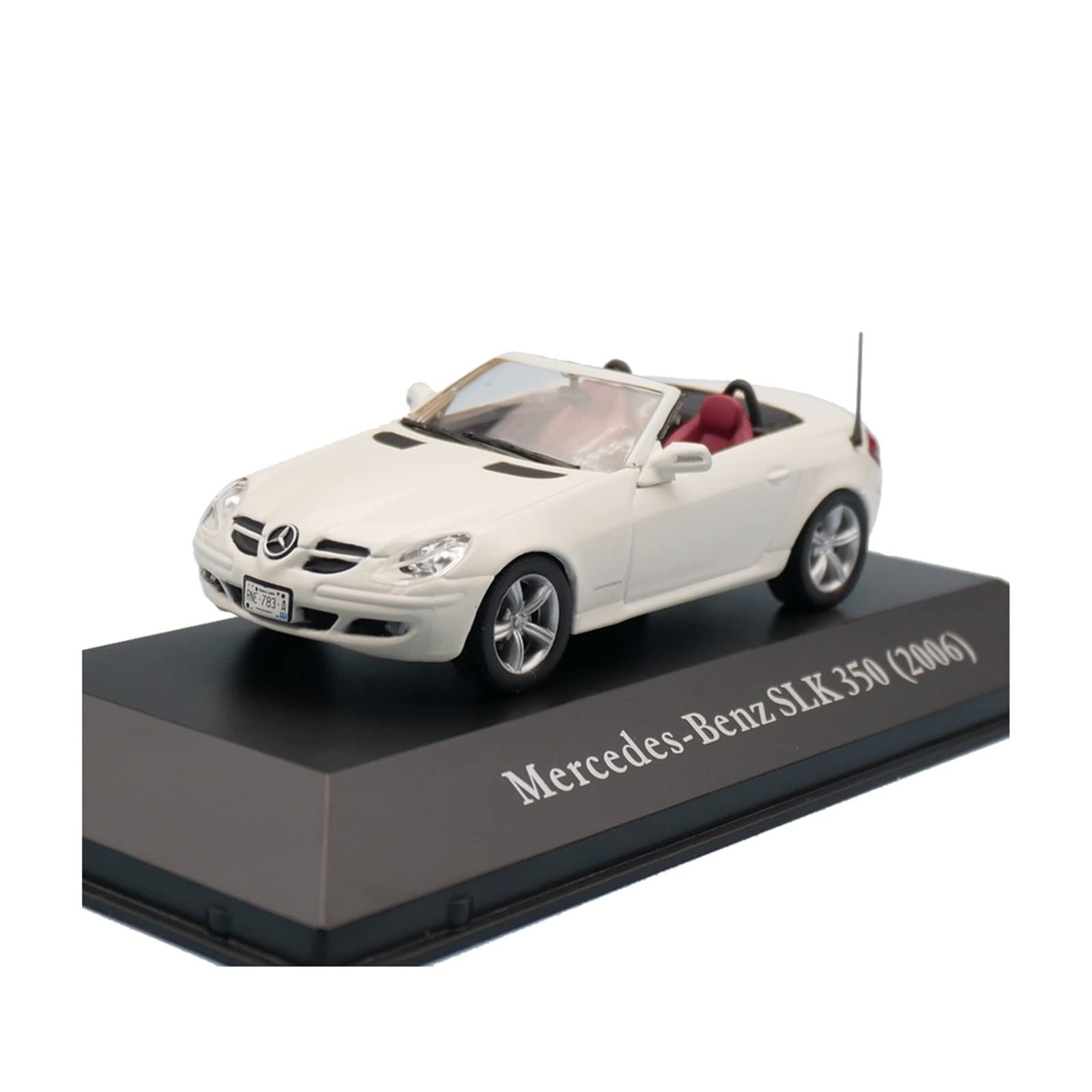 Scale Model Cars 1:43 for Mercedes-Benz SLK 350 2006 Convertible Die-cast Alloy Finished Scale Car Model Toy Car Model