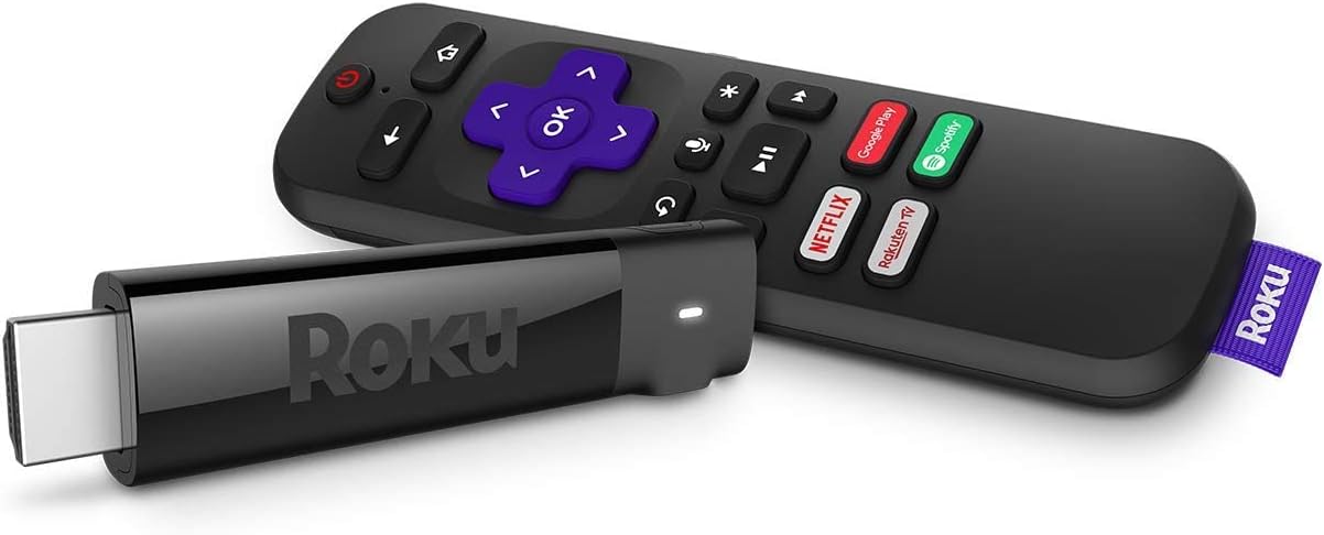 Streaming Stick+ | HD/4K/HDR Streaming Media Player, Black