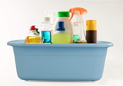 Miniatura 6 de Fregadero de cocina de plástico de 16 cuartos de galón, 3 paquetes