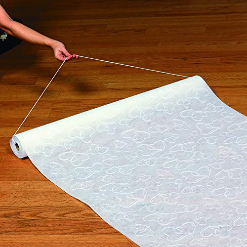 Fun Express 3/1911 Two Hearts Wedding Aisle Runner thumb #1