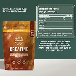 Alternative view of Primal Harvest Creatine Powder Supplement for Men and Women's Fitness, Workouts, and Muscle Growth, to Help Promote Recovery, Strength, Energy, and Endurance (1)