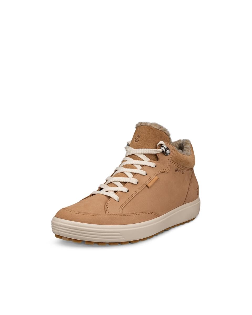 ECCO Soft 7 Tred Waterproof Womens Boots 7 UK Cashmere Nubuck