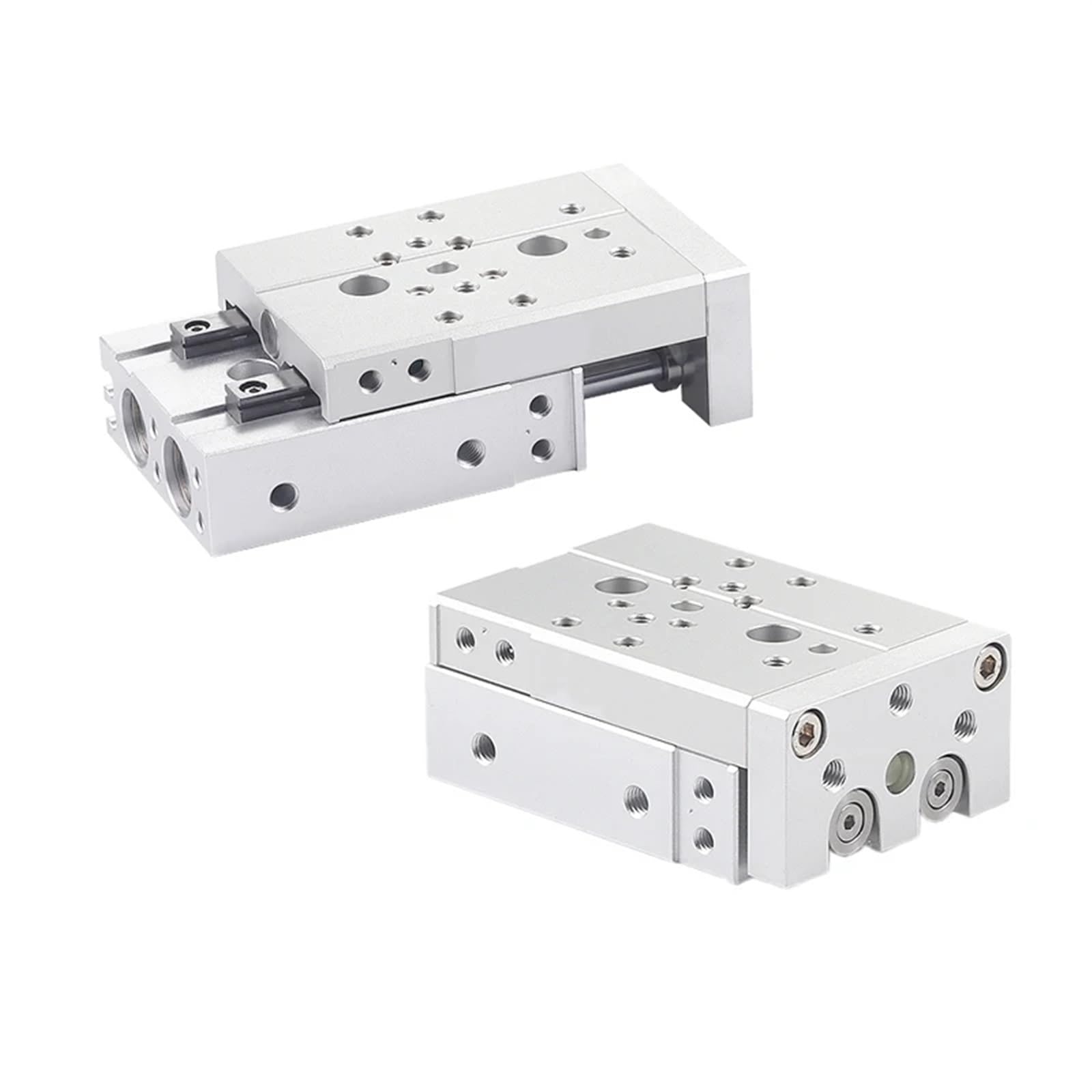 HLQ12/16X10/20/30/40/50/75/100/AS/AF/A/BA/BF/B Pneumatyczny cylinder prowadnicy precyzyjnej (dodatek, HLQ16)