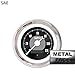 Aurora Instruments (GAR17ZEXHABBD American Classic Black III Speedometer Gauge