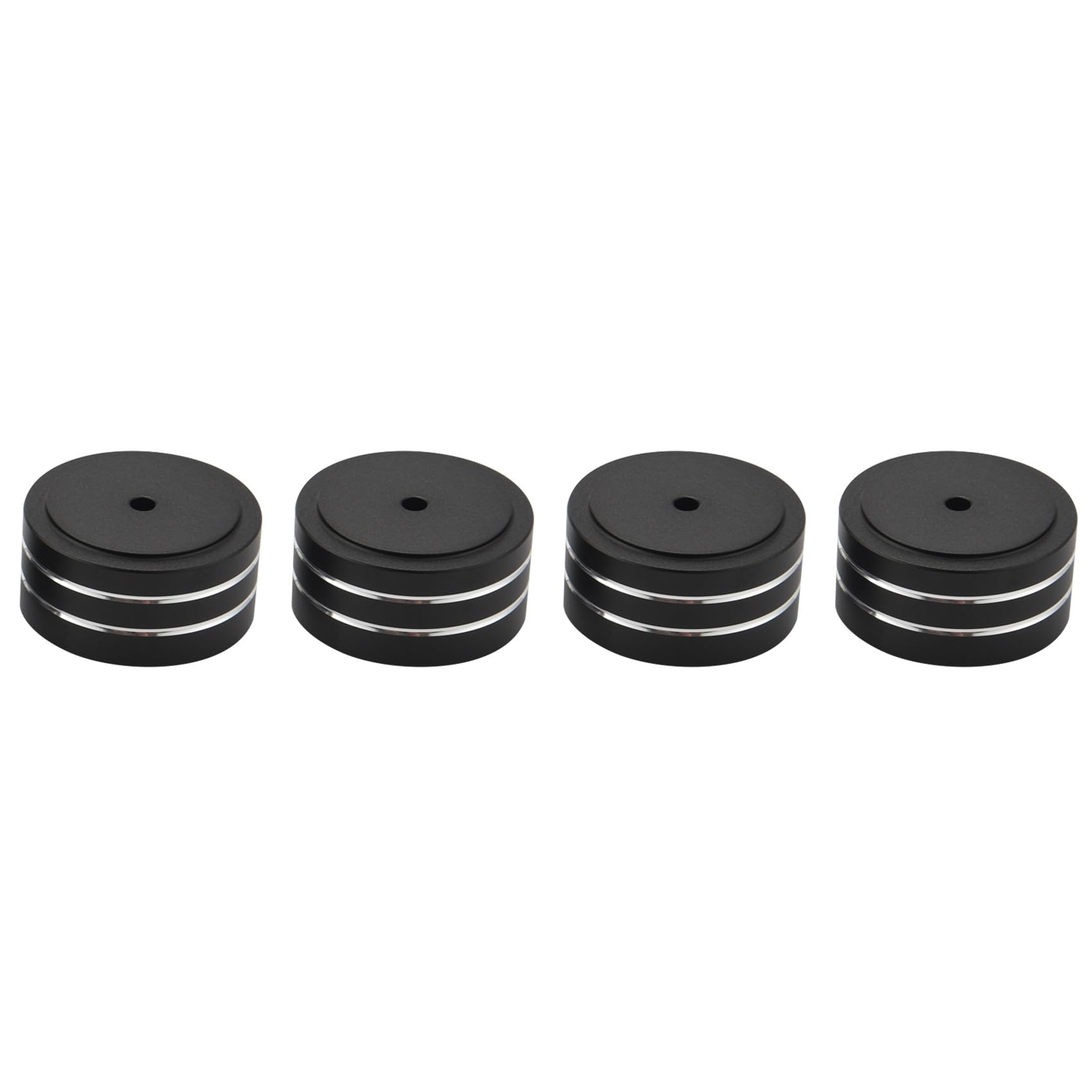 4 Piedi 40X20 Mm nel Alluminio HiFi AMP Altoparlante Stand di Supporto Giradischi Giradischi