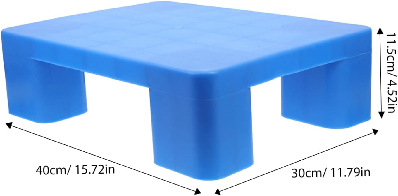 POPETPOP Garage Shelving Heavy Duty Pallets Plastic Grid Racks for Storage Moisture Pallets