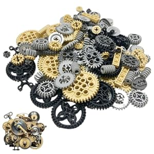 Ssguopte 120-teiliges Zahnradset Technik Bauspielzeug