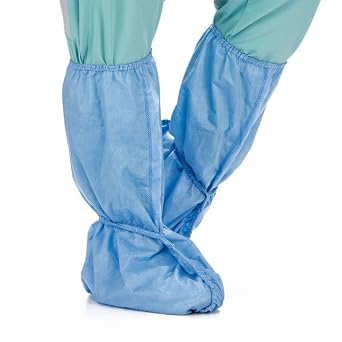 Cardinal Health 8458 Shoe Covers, Full Guard, High Top, X-Large