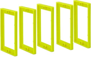 Receptacle Outlet Box Extender, Electrical Outlet Extender for Electrical Box and Electrical Outlet Switches, UL Listed – 1/4" Single Gang 5-Pack