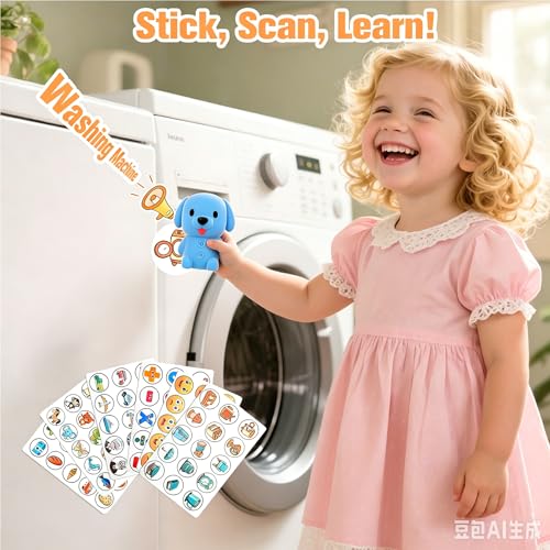 Interactive Learning Toys with Talking Pen for Preschool Education,Talking Pen with Phonics Cards, Autism Sensory Interactive Game for Kids Ages 3-8 Kindergarten Preschool Learning Activities - image 3