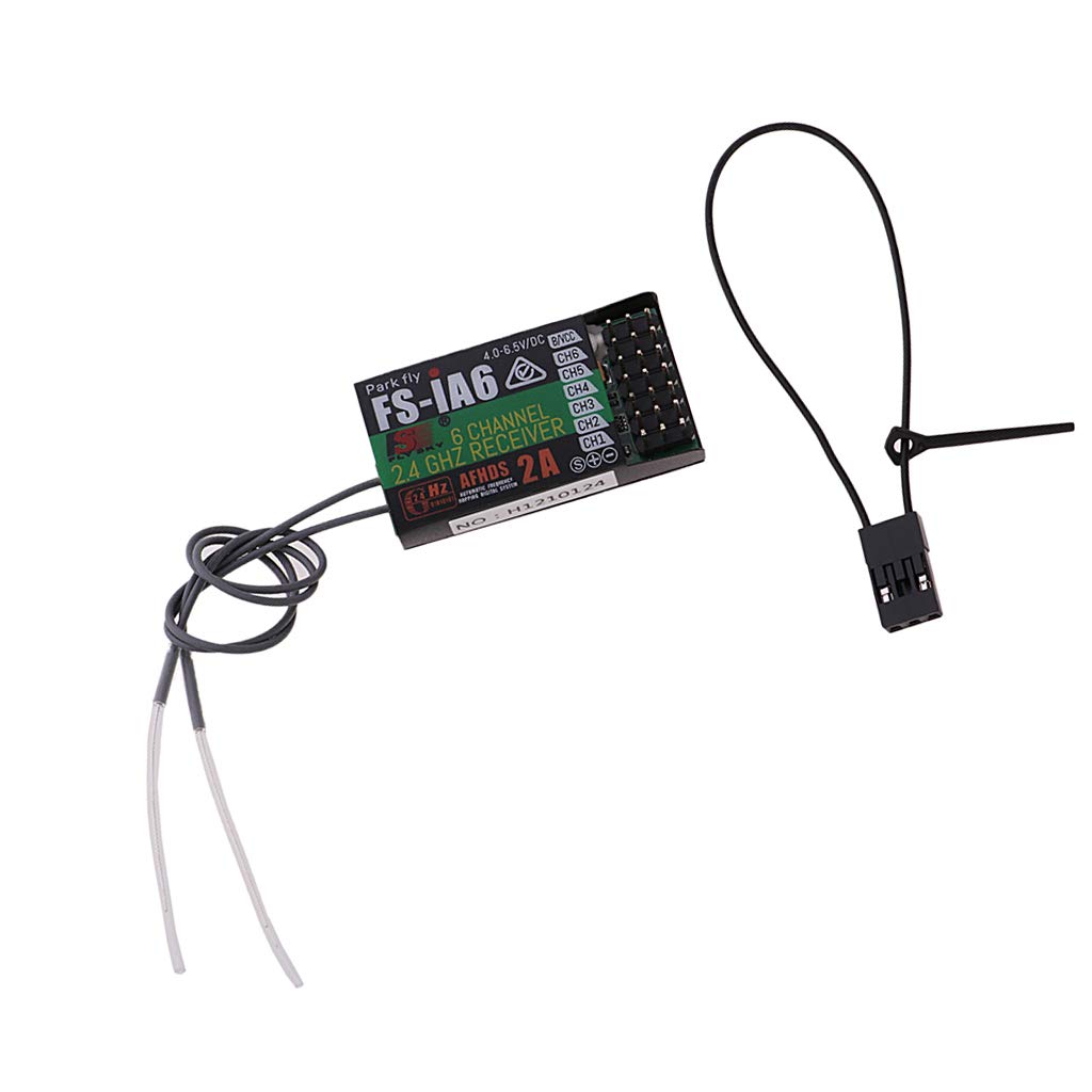 Receptor AFHDS de 6 Canales FS-iA6 para Piezas de Cuadricóptero Flysky FS-GT2B