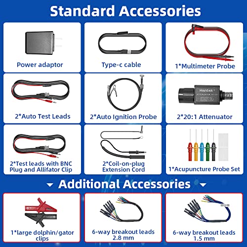 Hantek HANTEK-2D82 Professional Automotive Oscilloscope 2D82Auto thumb #1