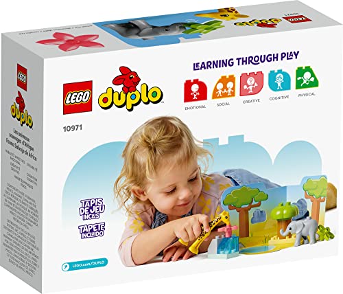 10971 LEGO® DUPLO® Animais Selvagens da África – Brinquedo de Construção (10 peças)