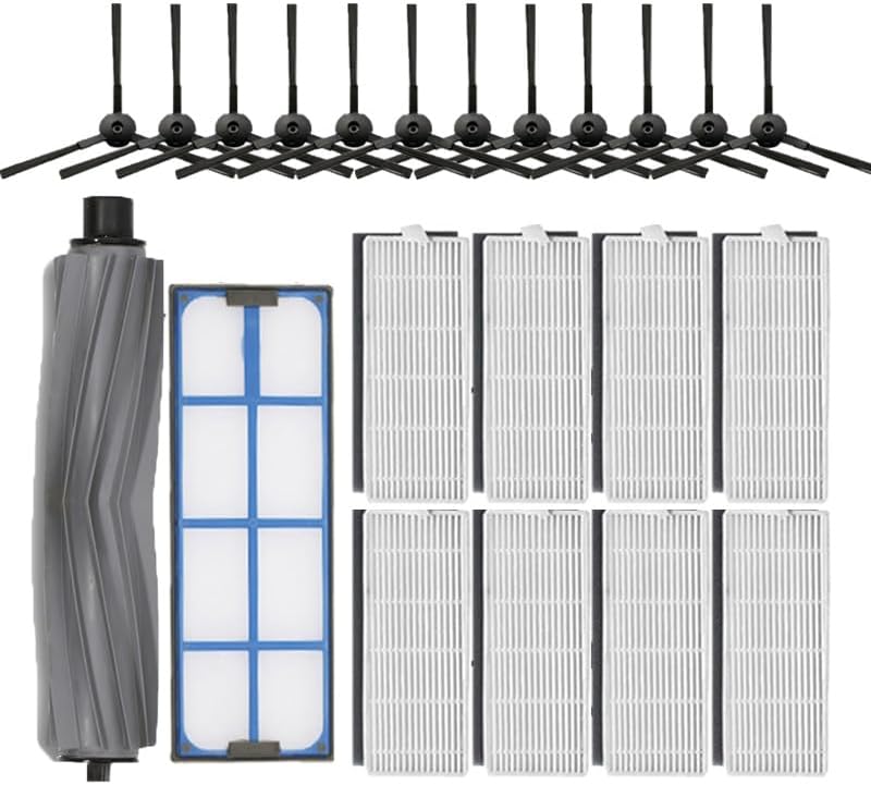 Side Brushes HEPA Roller Main Brush Primary Kits for Ilife X620 X623 A8 A6 Robotic Vacuum Cleaner Spare Parts(1 Main Brush)