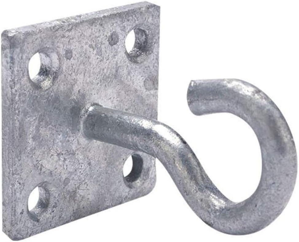 Hardware-Solutions Hook on Plate Galvanised M6 50 x 50