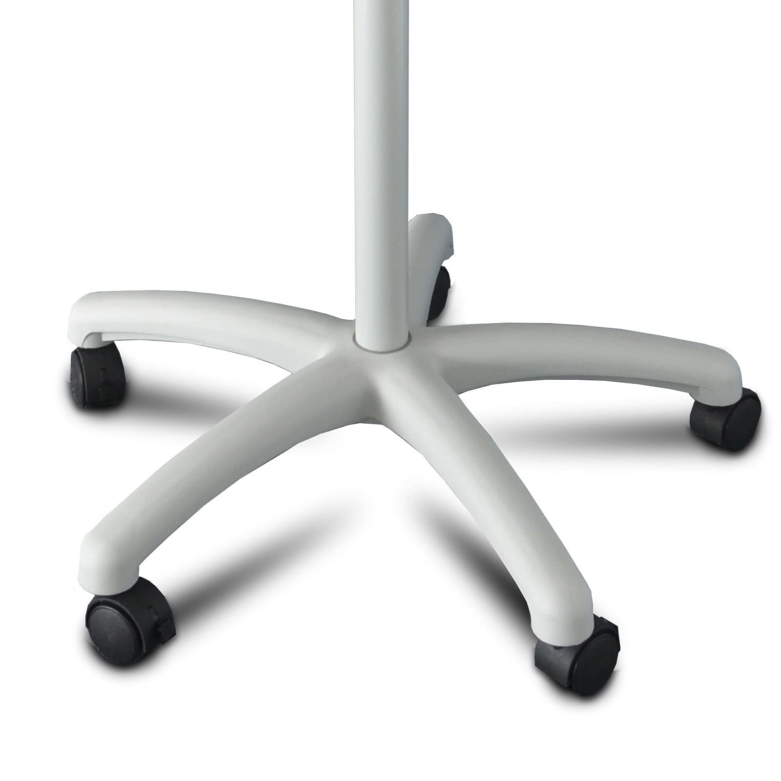 Lavagna a fogli mobili con base a rotelle, supporto per blocco e bracci laterali – magnetico e scrivibile – Lavagna magnetica – Lavagna magnetica – Lavagna con vassoio portaoggetti (Pira PRO)