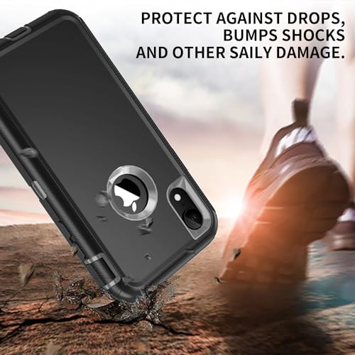 Coque iPhone X/XS 3 couches de protection intégrale durable - 2