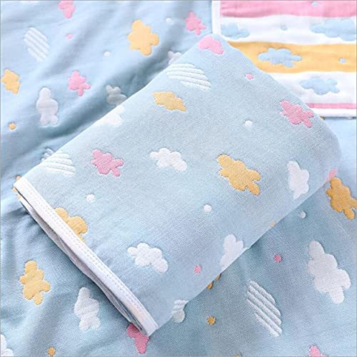 Serviette de Bain bébé Couverture De Bébé Coton Gauze 6 Couches Été Et Automne Enfants Couverture De Couette De Couette De Couette De Couette